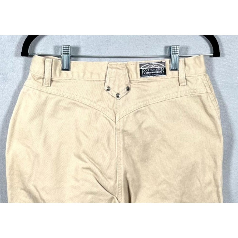 Vintage 90s Rockies‎ Western Skinny Jeans Womens 32/13 Beige Denim Light Wash
